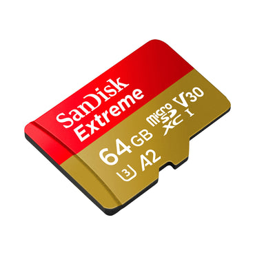 SANDISK SD Micro Extreme  64 GB -  170 / 80 MB/S - 1133X