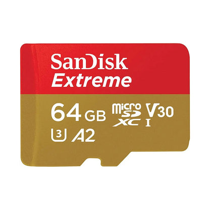 SANDISK SD Micro Extreme  64 GB -  170 / 80 MB/S - 1133X