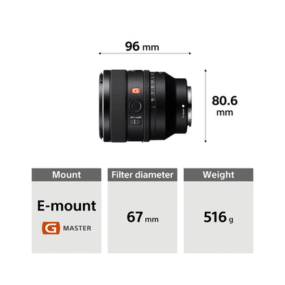 Sony FE 50mm f/1.4 GM Lens SONY