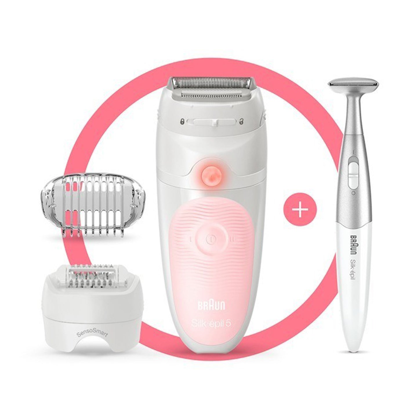 Braun Silk-épil Wet & Dry epilator with 3 extras incl. bikin