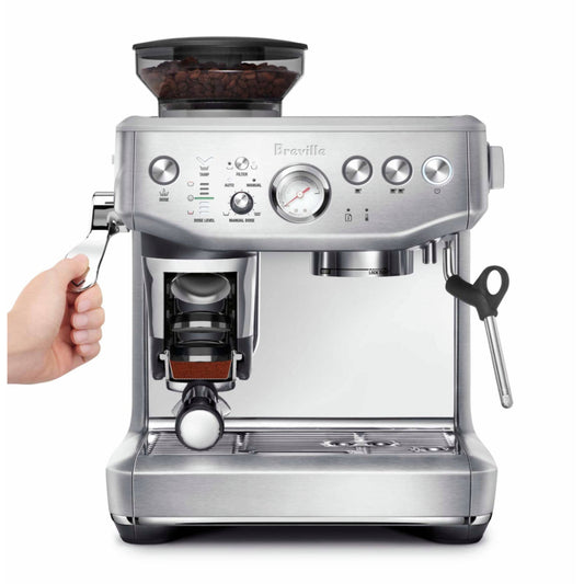 Sage, Barista Express™ Impress Espresso Machine Silver