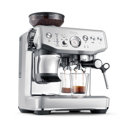 Sage Barista Express Impress Coffee Machine Brushed Steel