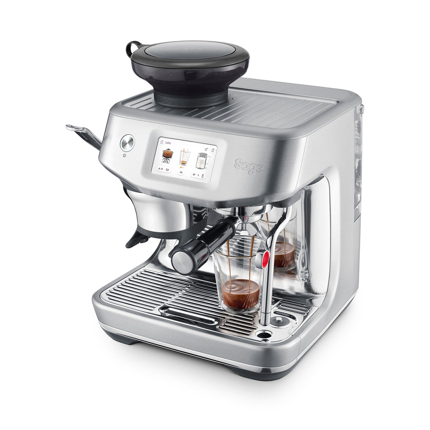 Sage Touch Impress Cold Brew Coffee Machine Brushed Steel