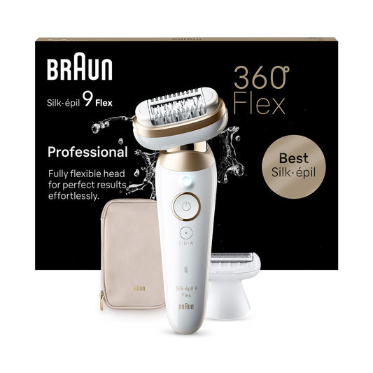 Braun Silk-épil 9 Flex Wet & Dry Epilator Gold