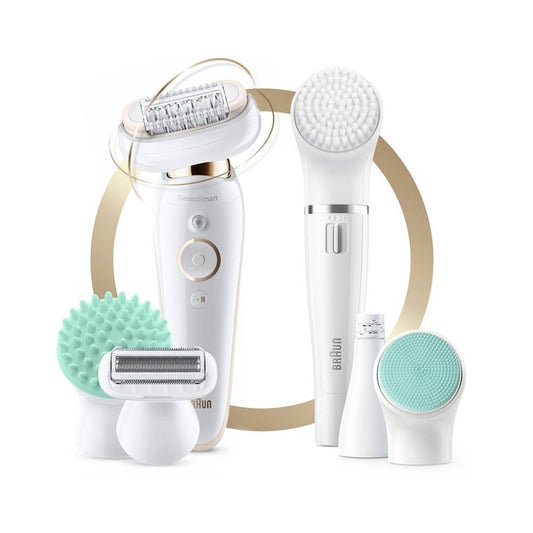 Braun Depilator Silk-épil 9 Flex 9-300 Beauty Set, Facial