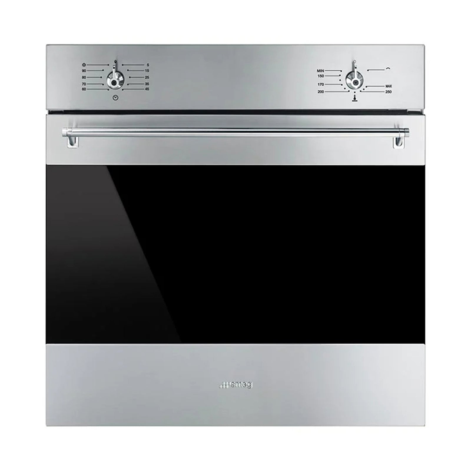 SMEG Oven Built in 60 cm Gas Gas Classica Stainless Steel