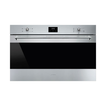 SMEG Oven 90 cm Gas 116 L Convection Stainless Steel