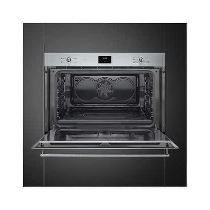 SMEG Oven Gas Electric 90 cm 116L Convection Stainless Steel