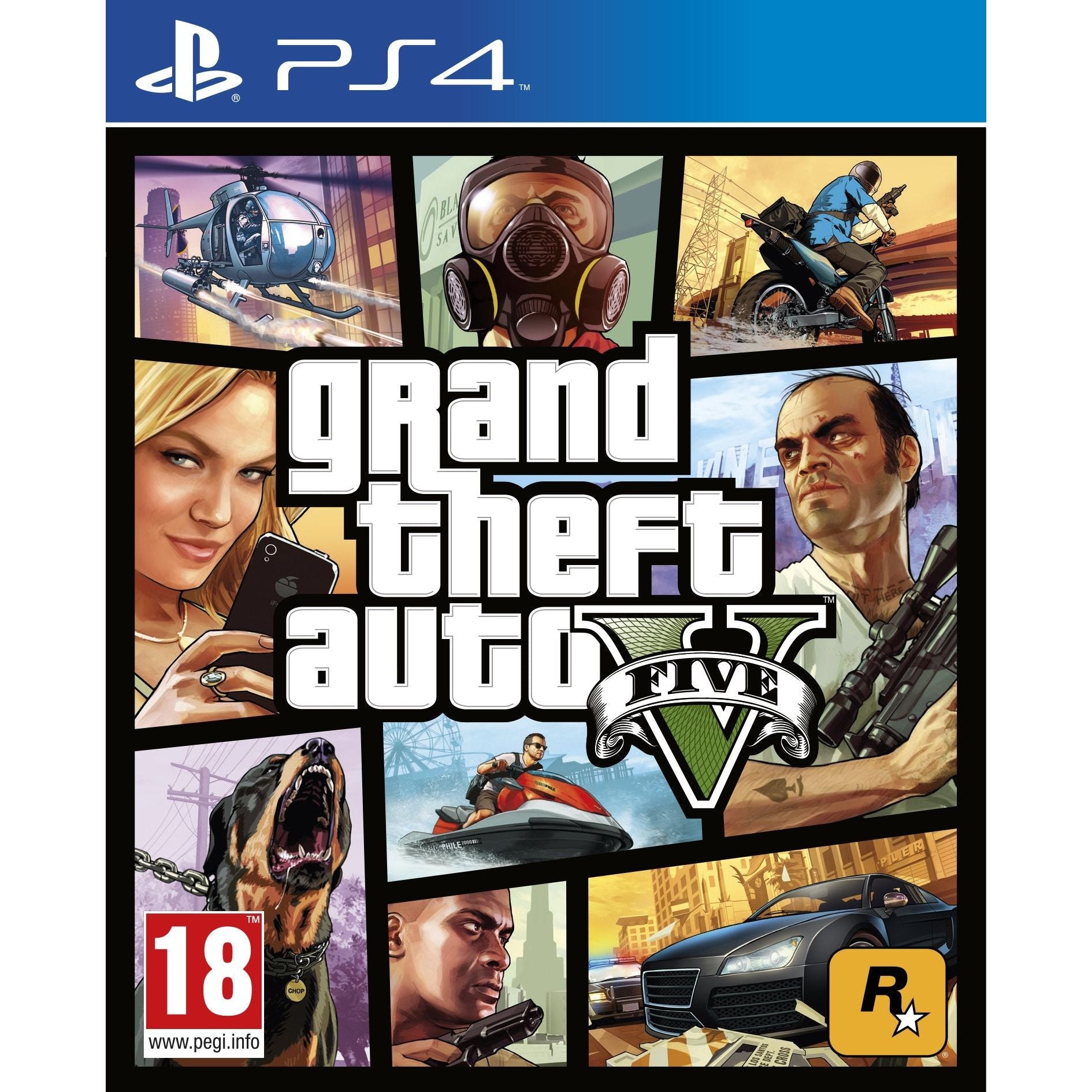 PS4 GAME GTA 5