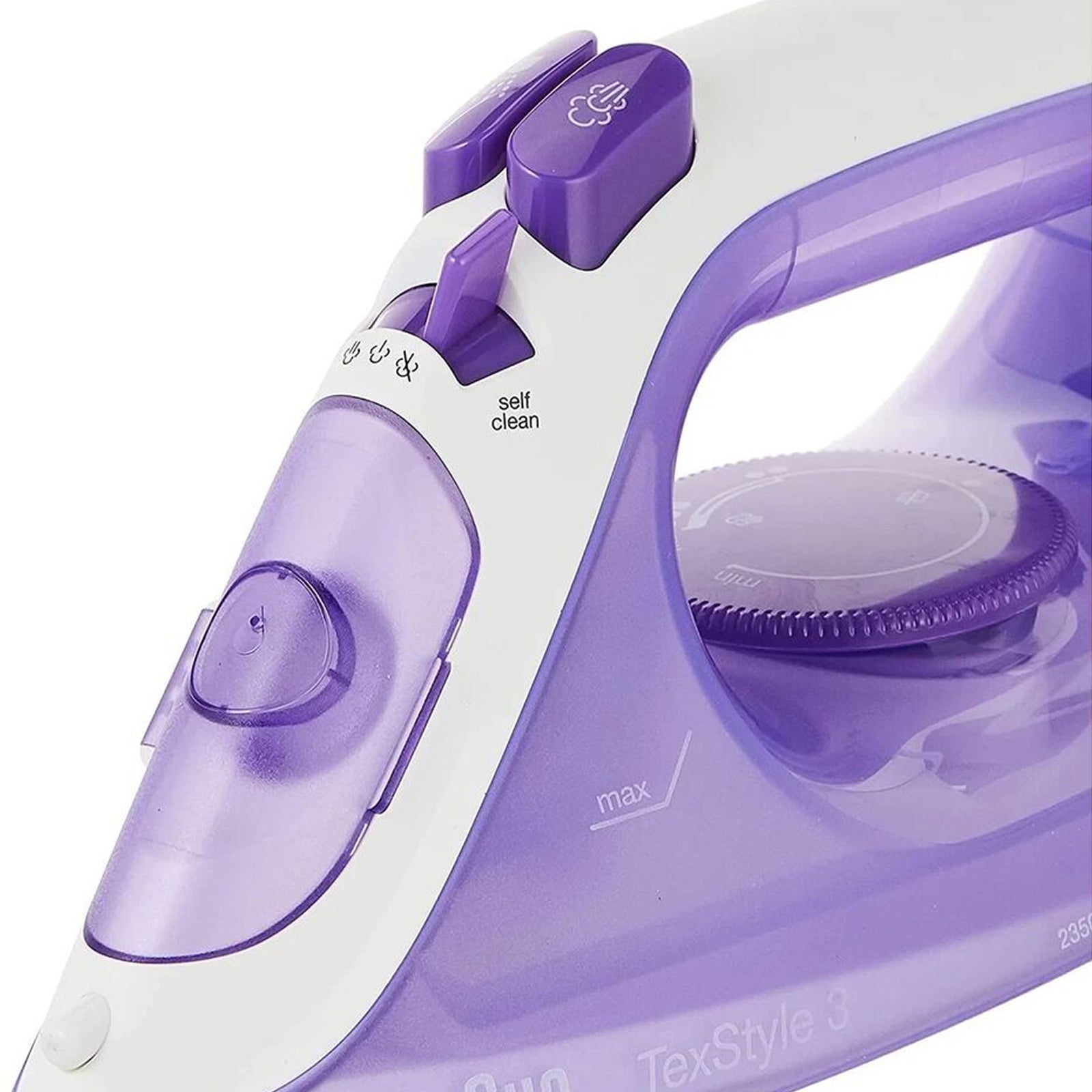 Braun Steam Iron Tex Style 3  2350w 45 g/min in Turbo mode