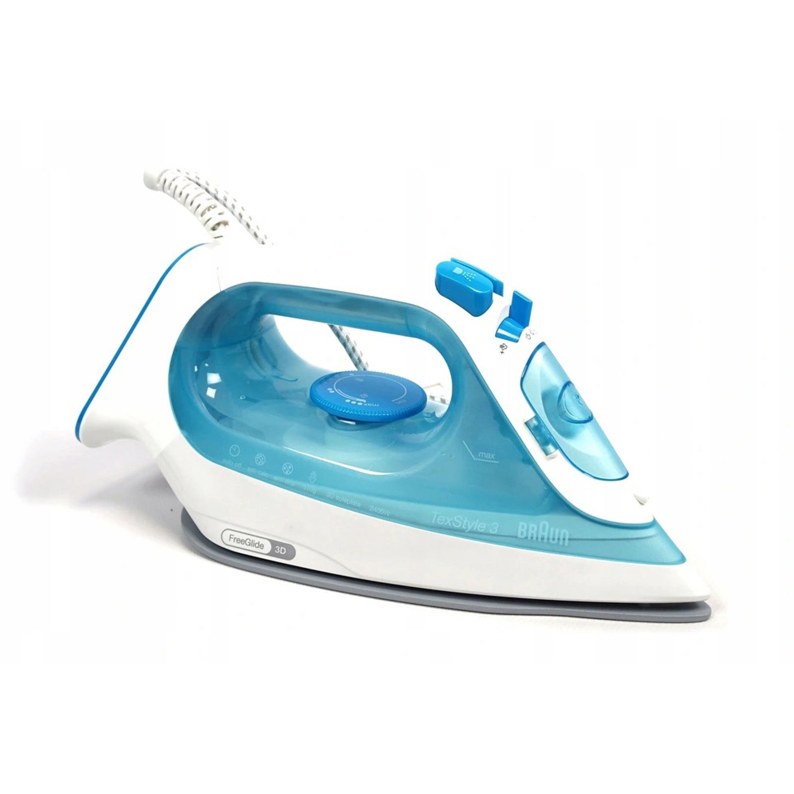 Braun Steam Iron 2400w 170g/Min Blue