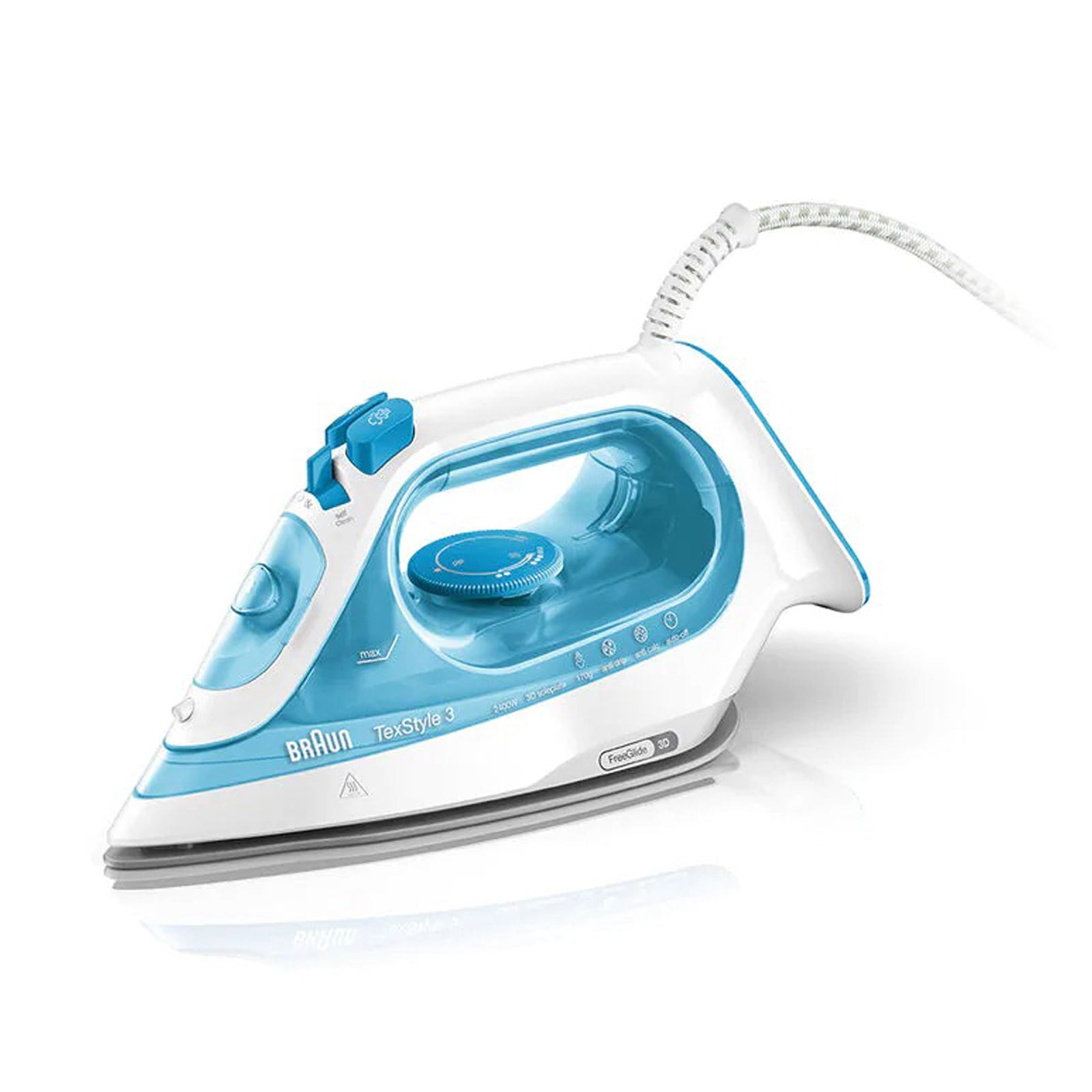 Braun Steam Iron 2400w 170g/Min Blue