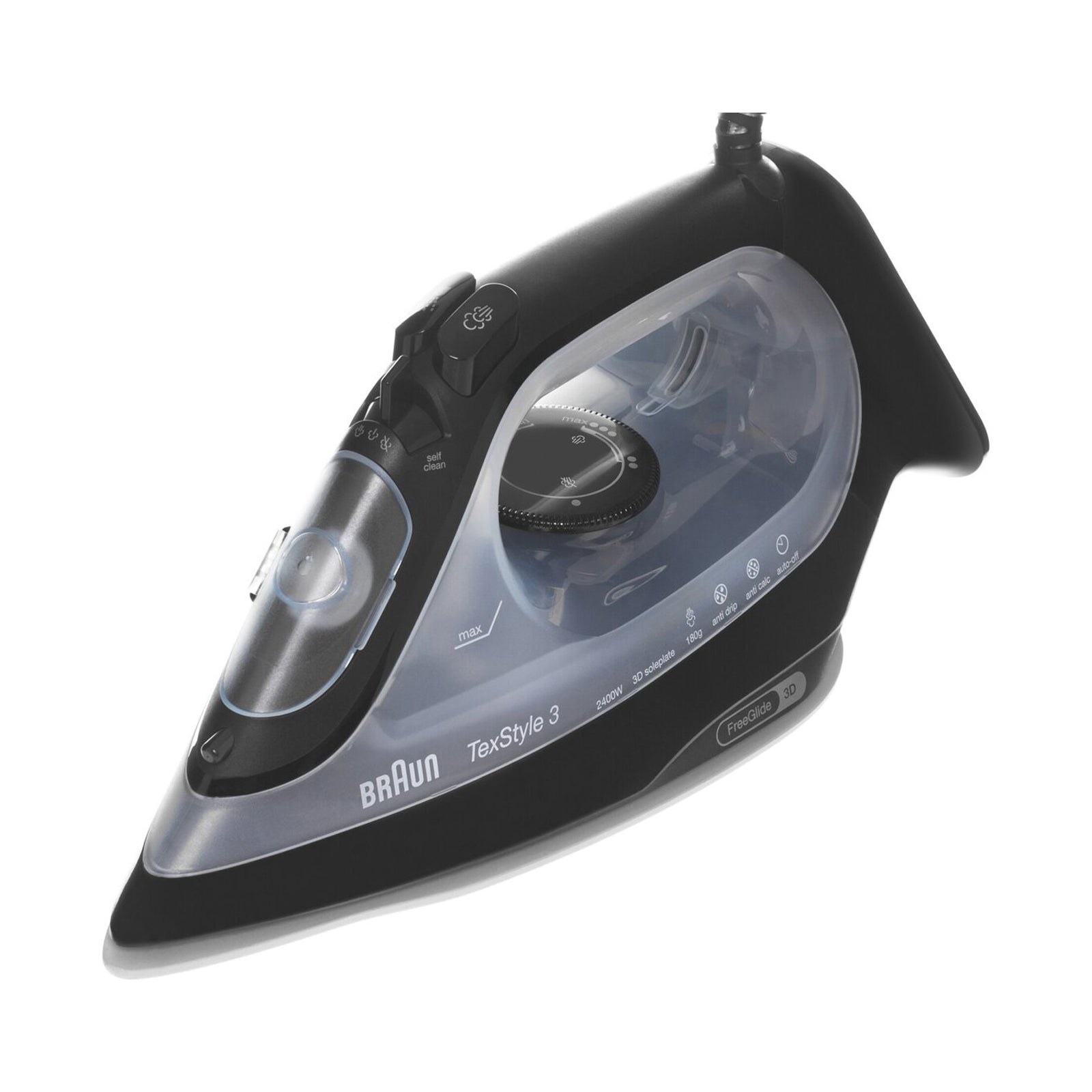 Braun Steam Iron Texstyle 3 2400W 180G/Min Ceramic