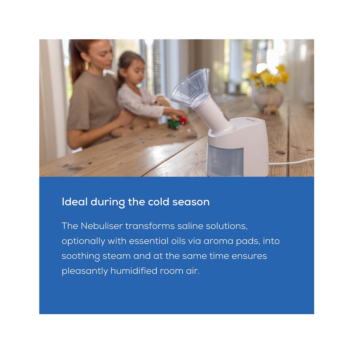 Beurer SI 40 Steam Inhaler Vaporizer Relief From Coughs And Colds BEURER