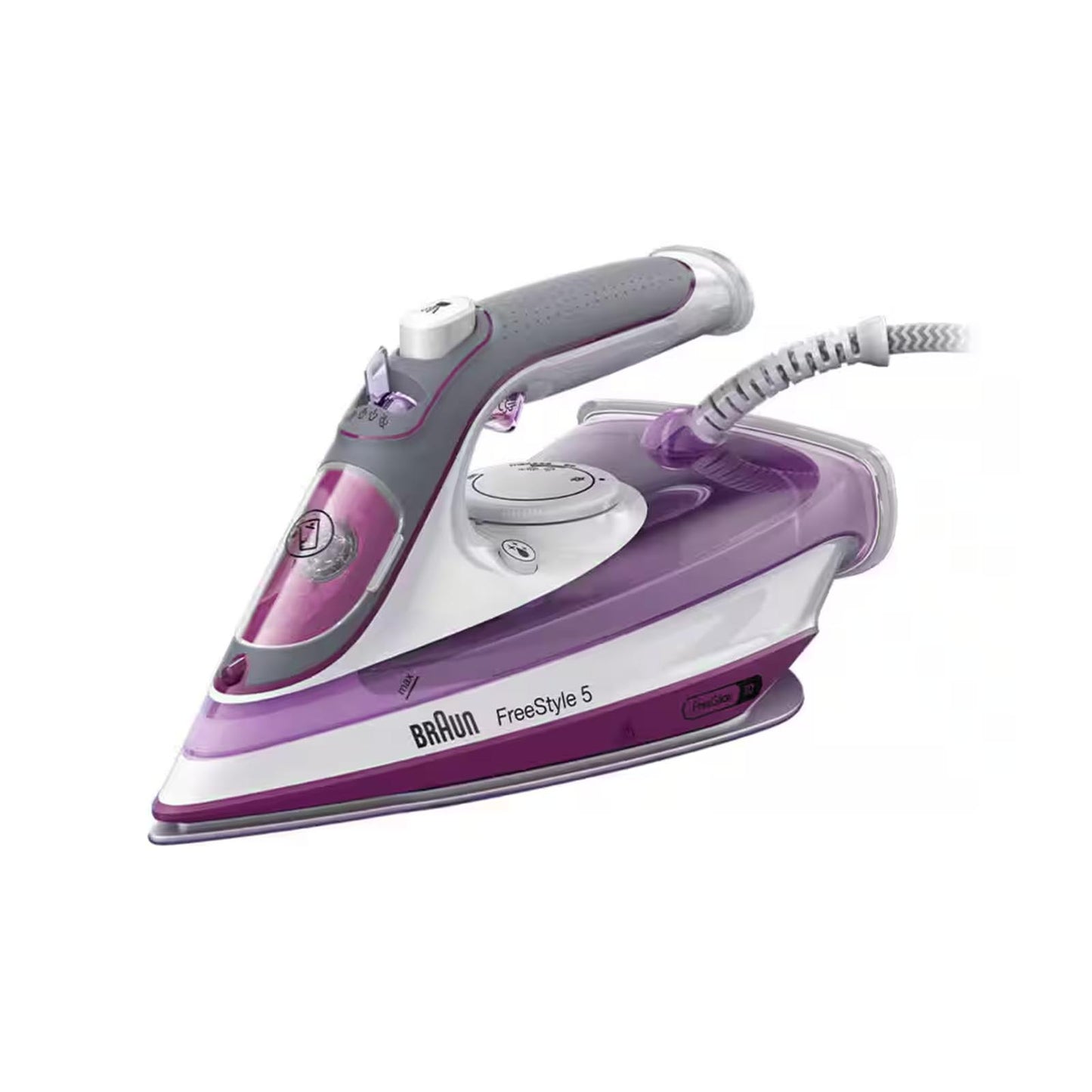 Braun FreeStyle 5 Steam iron Violet 2700W BRAUN