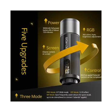 Sidande Photography Flashlight 10w