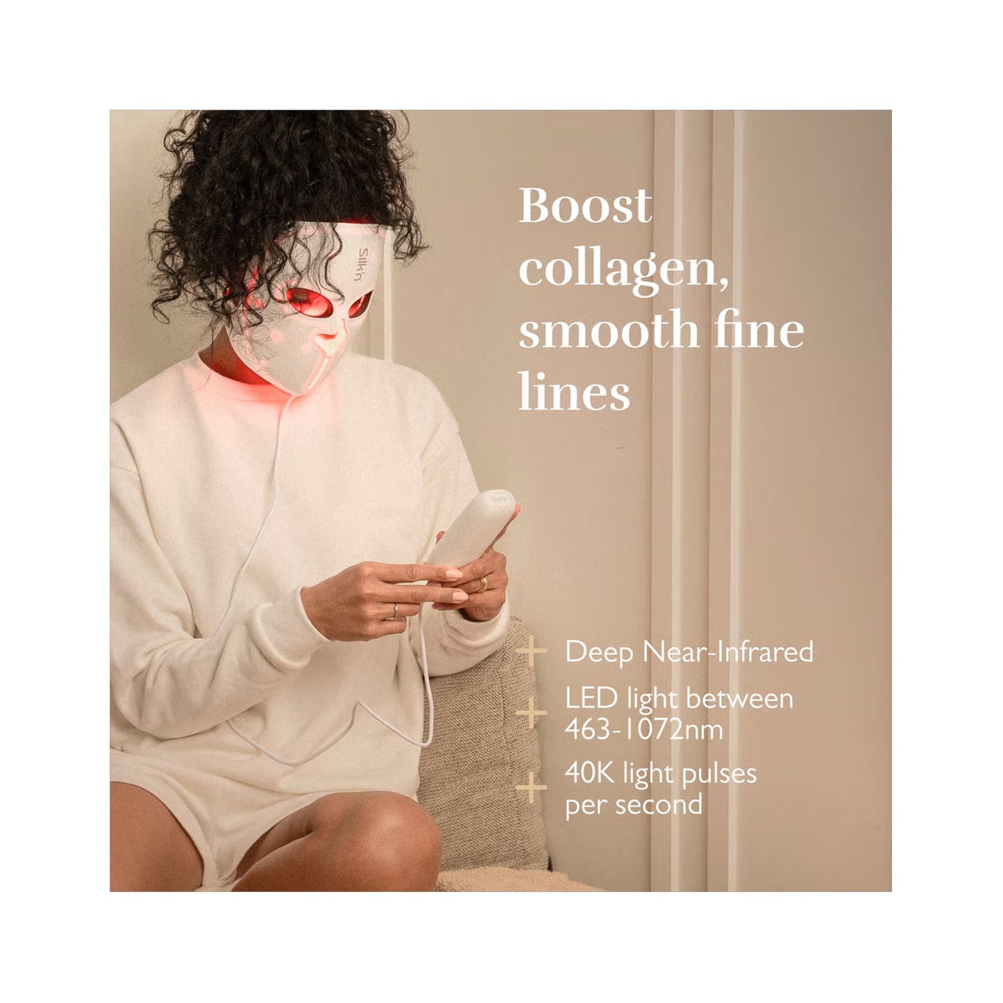 Silk'n LED Face EMS Mask SILK N LED