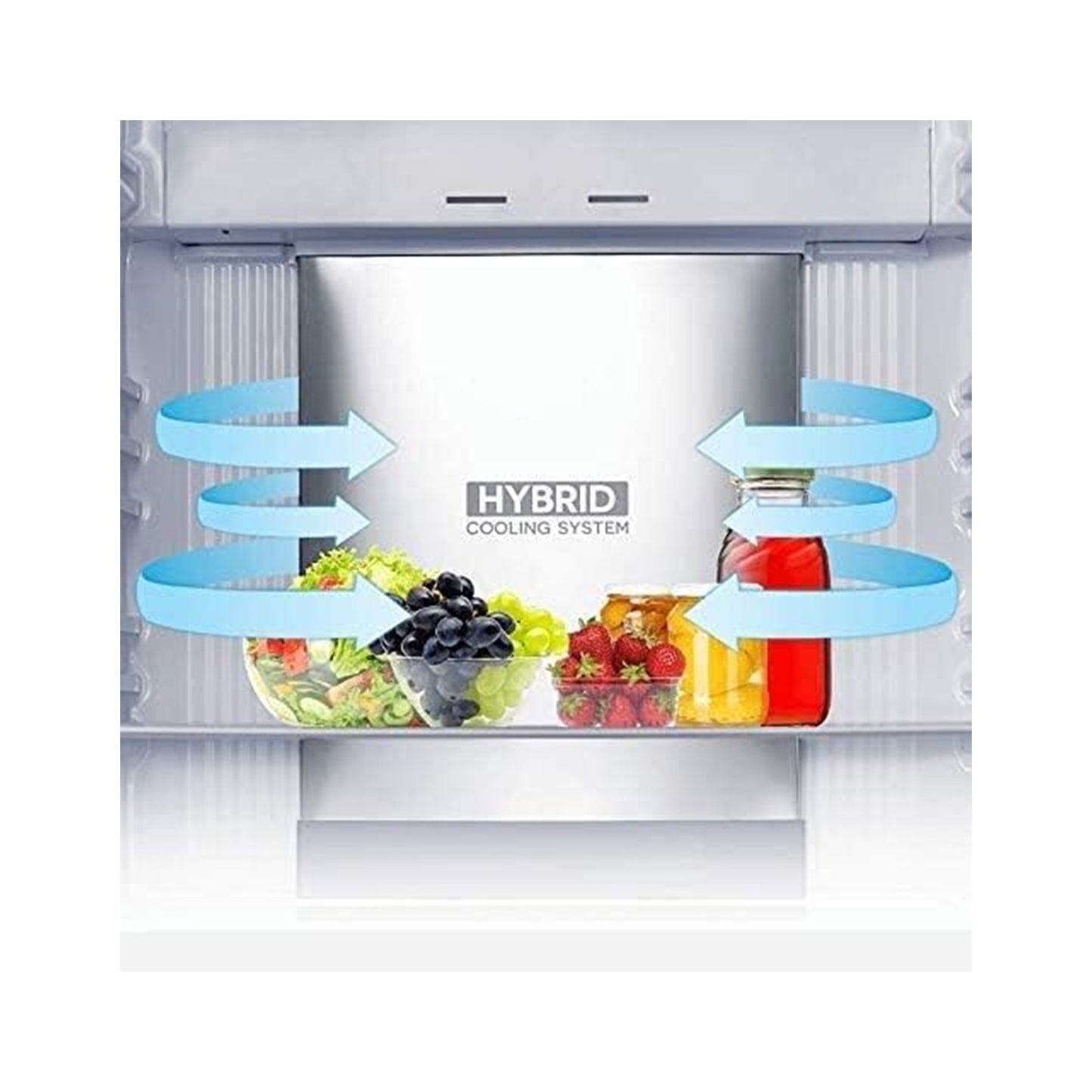 SHARP Refrigerator Top Mount 18 CF Black
