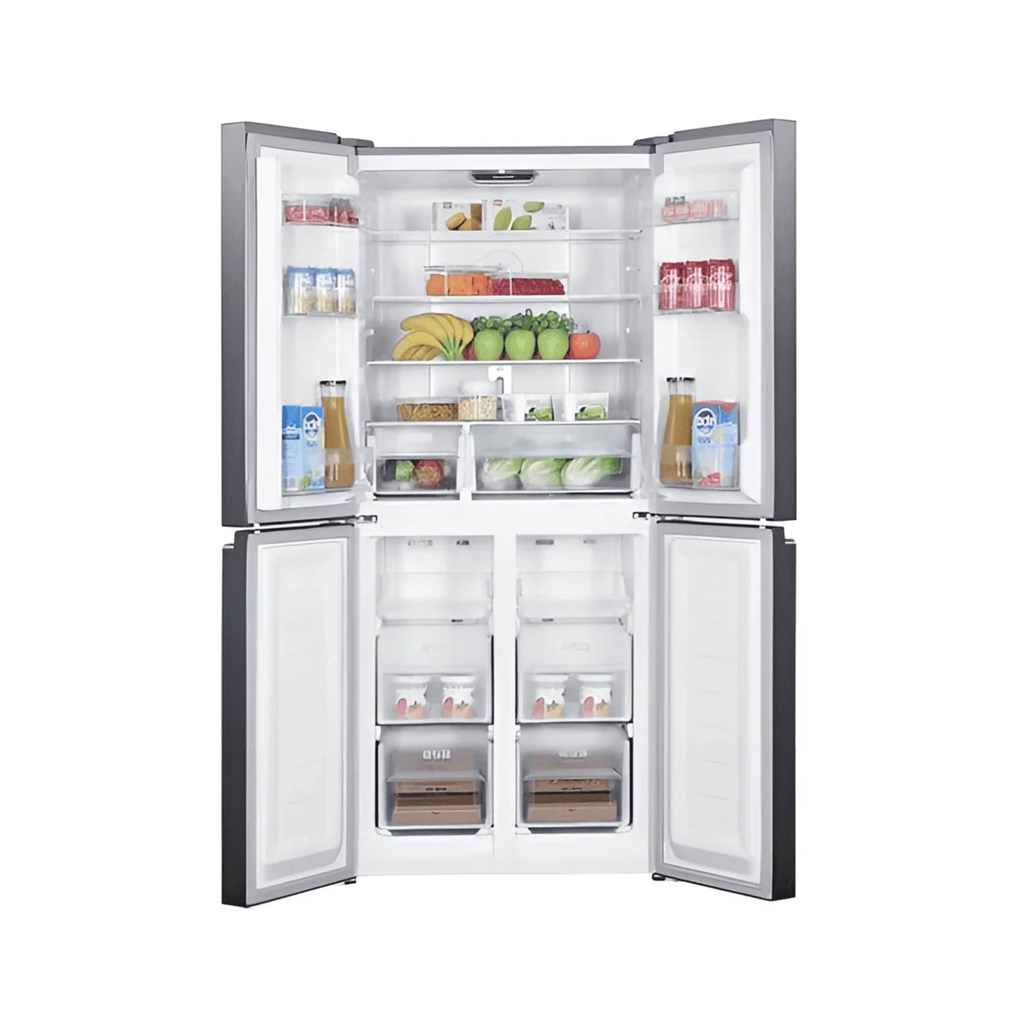 SHARP 24 Cft Refrigerator 4 Doors Silver SHARP