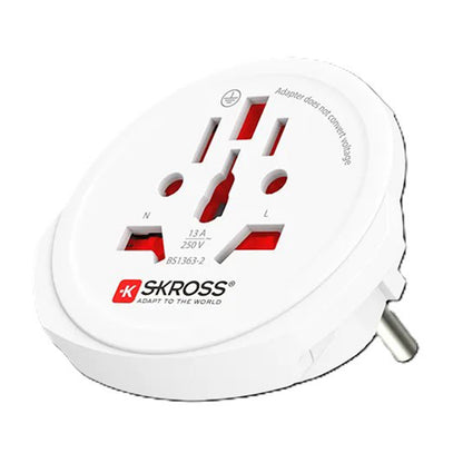 Skross 1.500266-E World Travel Adapter 1 USB-A Eu Plug