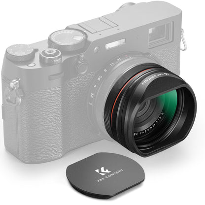 K&F Nano-X MCUV Filter, Hood, and Cap for FUJIFILM X100 Series