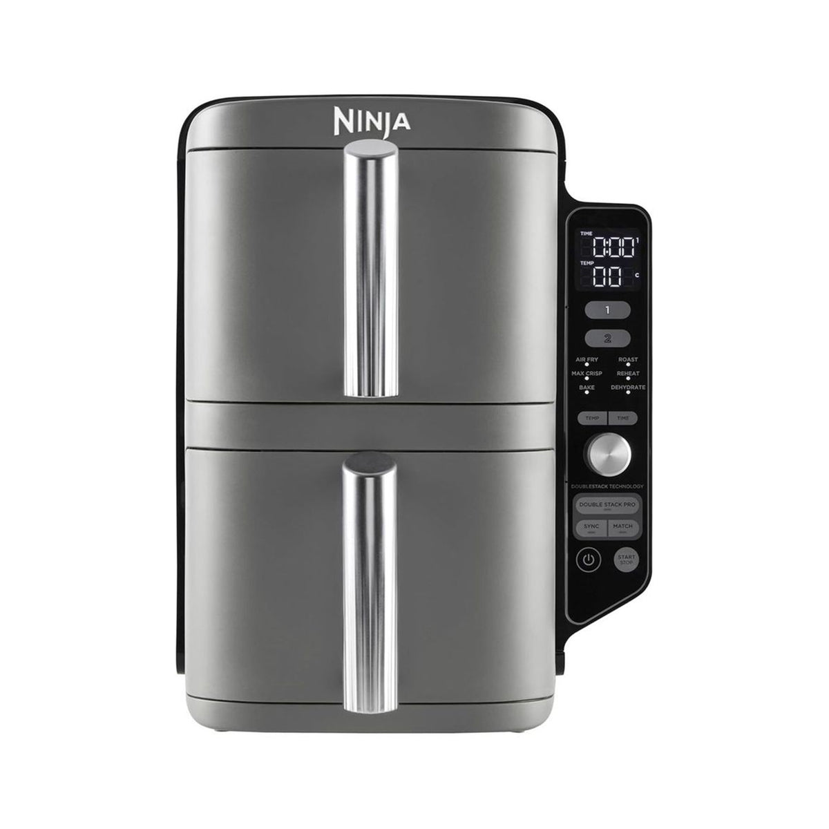 Ninja Double Stack XL Air Fryer, 2 Drawers and 2 Racks, 9.5L