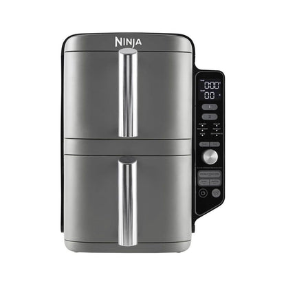 Ninja Double Stack XL Air Fryer, 2 Drawers and 2 Racks, 9.5L NINJA