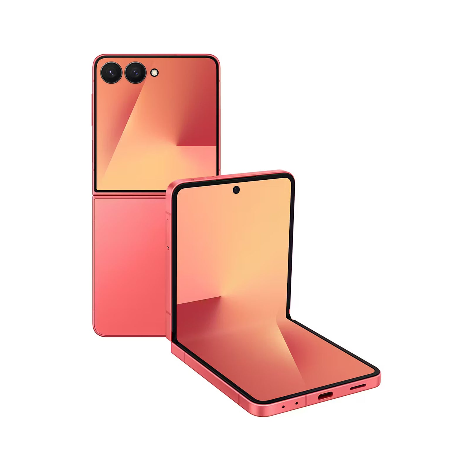 Samsung Galaxy Z Flip 7 12gb 256gb Storage Coralred