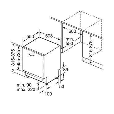 BOSCH Dish-Washer Fully Integrated 13 Setting Place