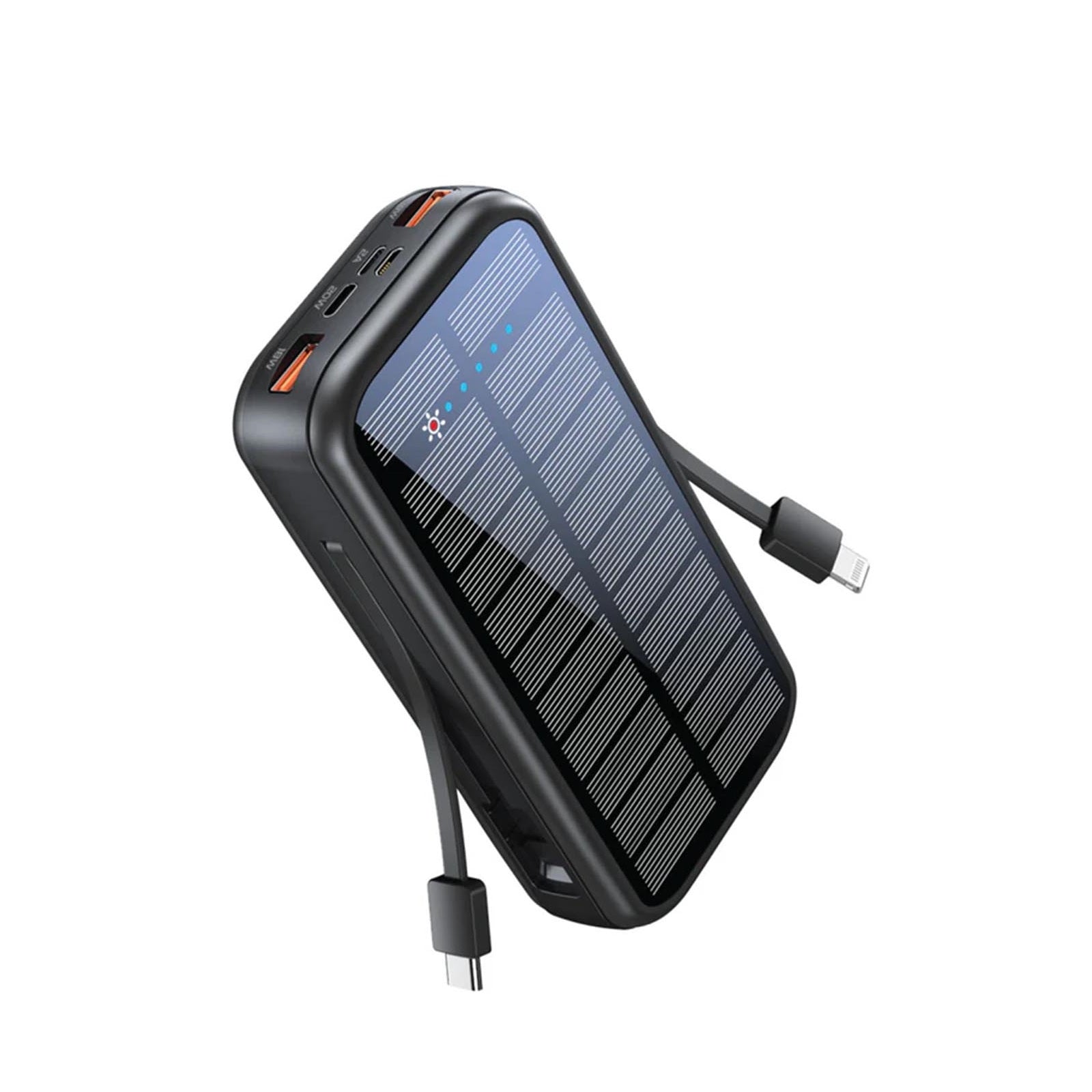 20000mAh EcoLight™ Solar Power Bank with Built-in USB-C PROMATE