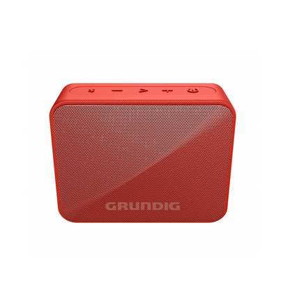 GRUNDIG Solo Red Speaker Up To 20 Hours Splash Proof IPX5