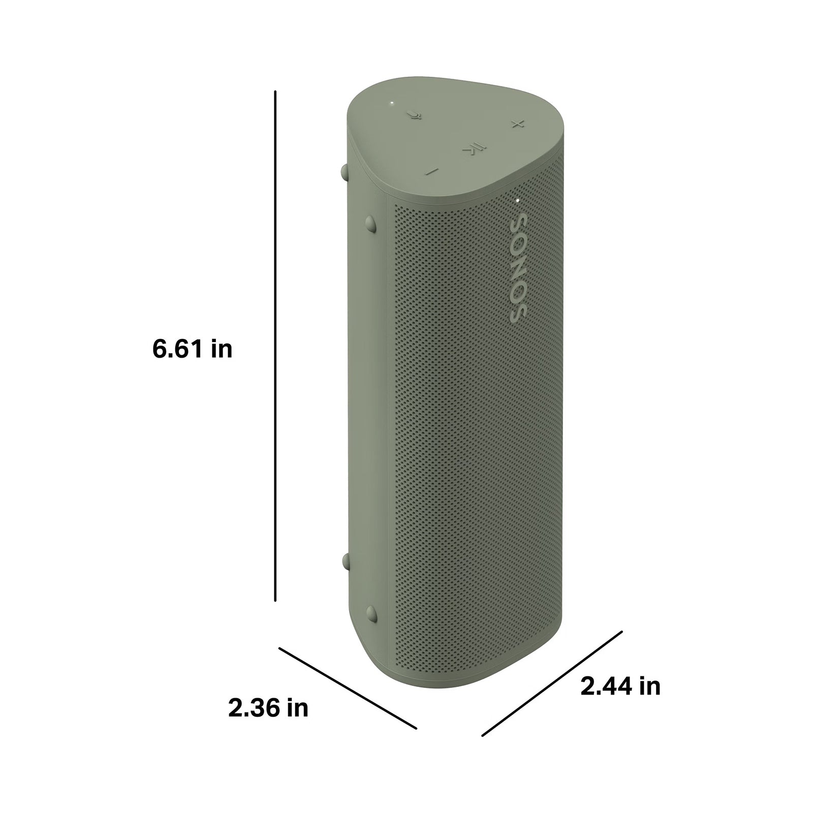 Sonos Roam 2 Portable Waterproof Bluetooth Speaker Olive