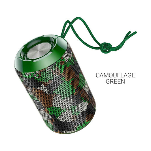 HOCO HC1 TRENDY WIRELESS SPEAKER CAMOUFLAGE GREEN