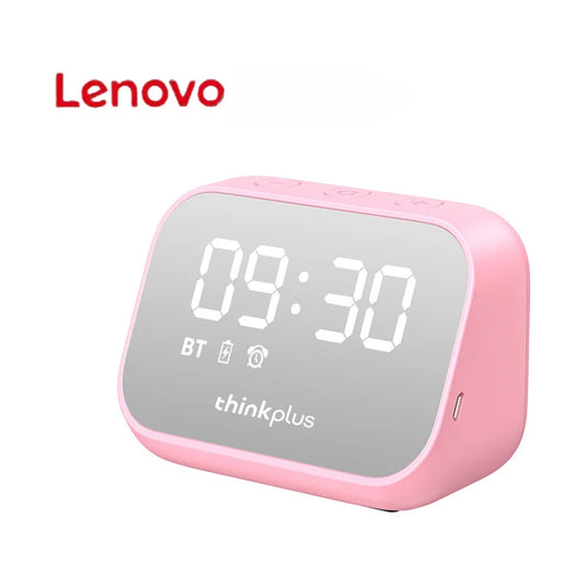 LENOVO BLUETOOTH MINI SPEAKER WITH ALARM CLOCK PINK