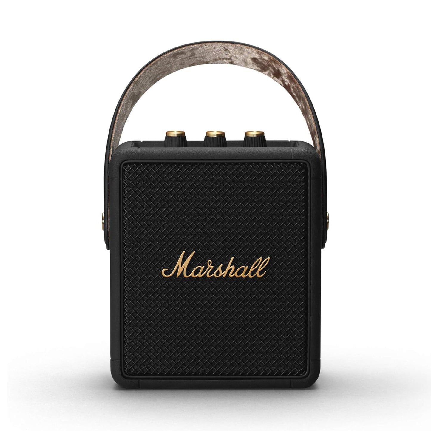 MARSHALL STOCKWELL II SPEAKER - BLACK AND BRASS