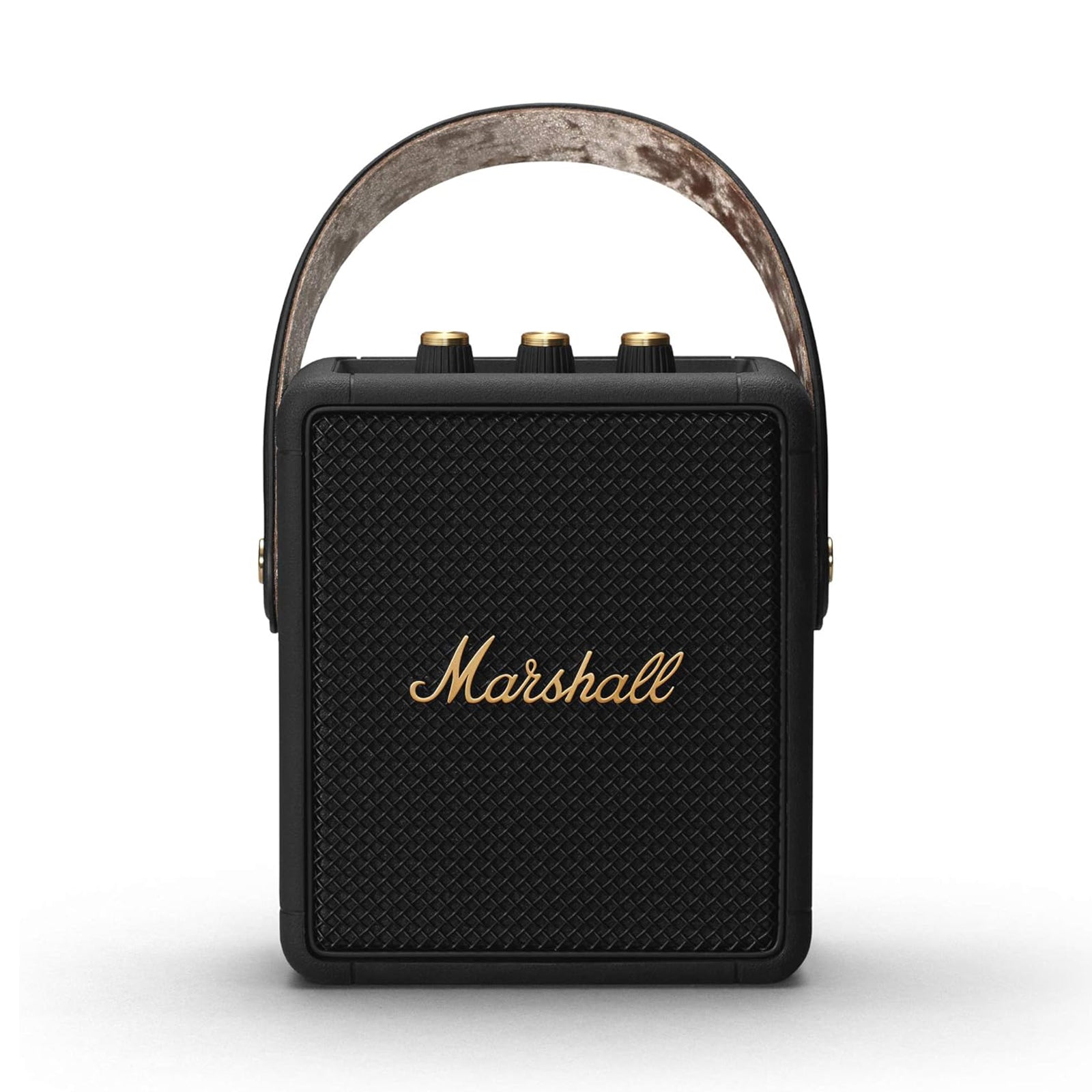 MARSHALL STOCKWELL II SPEAKER - BLACK AND BRASS