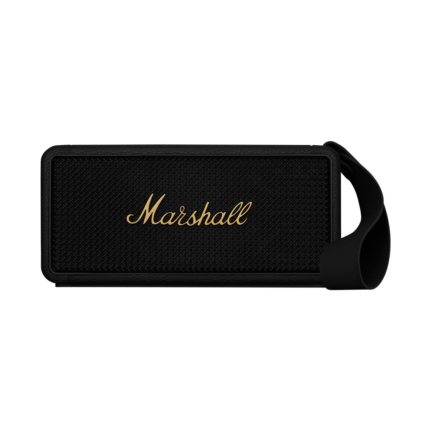 MARSHALL MIDDLETON PORTABLE SPEAKER BLACK AND BRASS