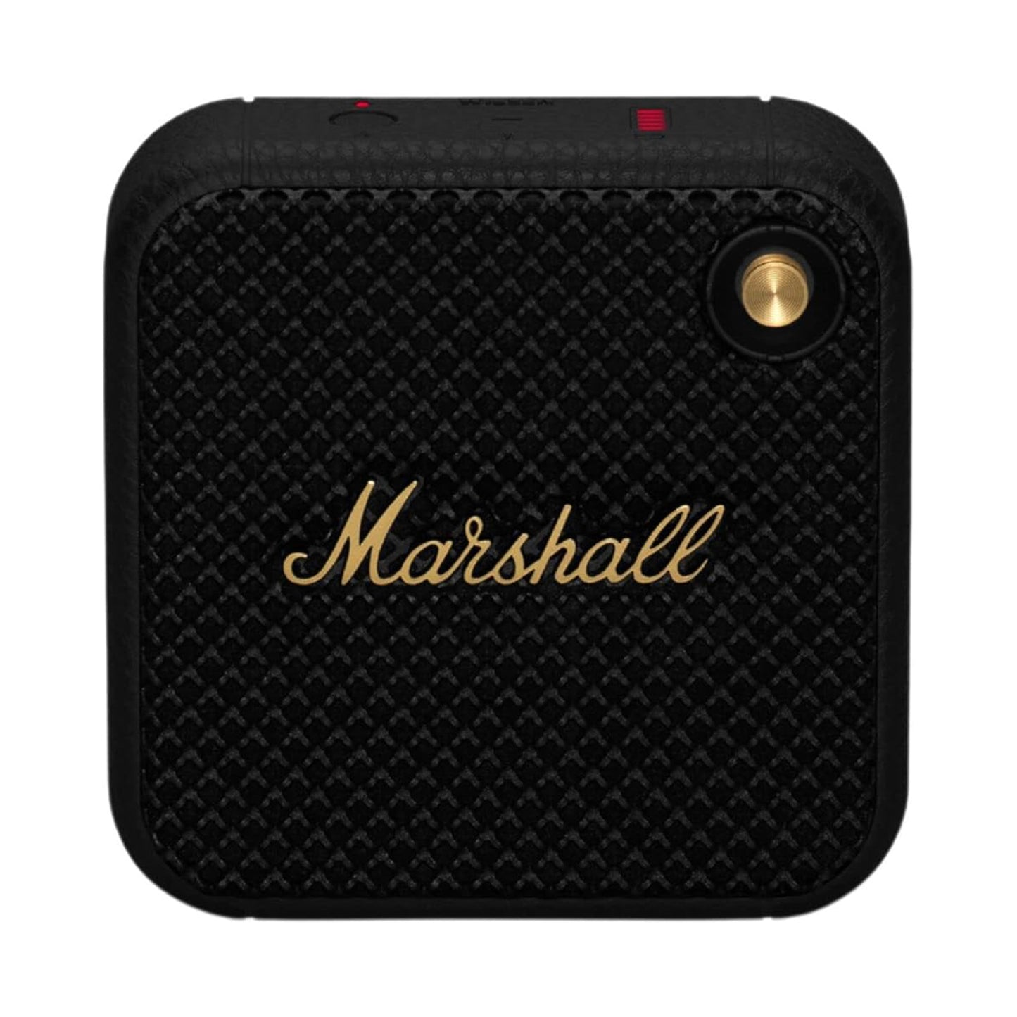 MARSHALL WILLEN BLUETOOTH SPEAKER - BLACK AND BRASS