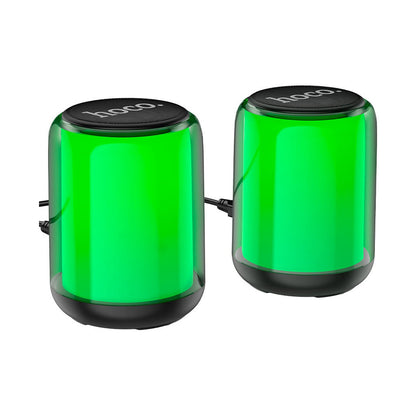 HOCO COLORFUL WIRELESS AND WIRED 2IN1 PC SPEAKER