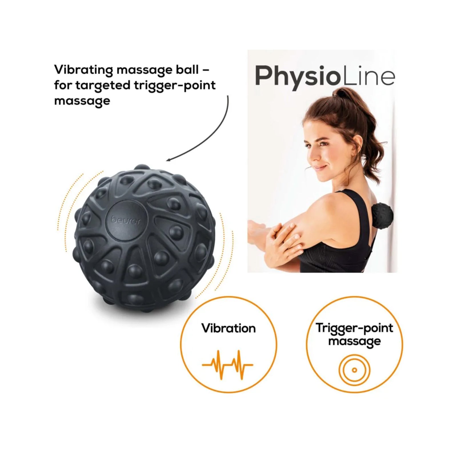Vibrating massage ball