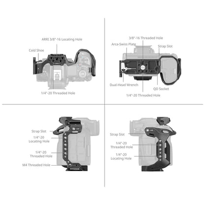 SmallRig Camera Cage for EOS R5 C, R5 & R6 CHN