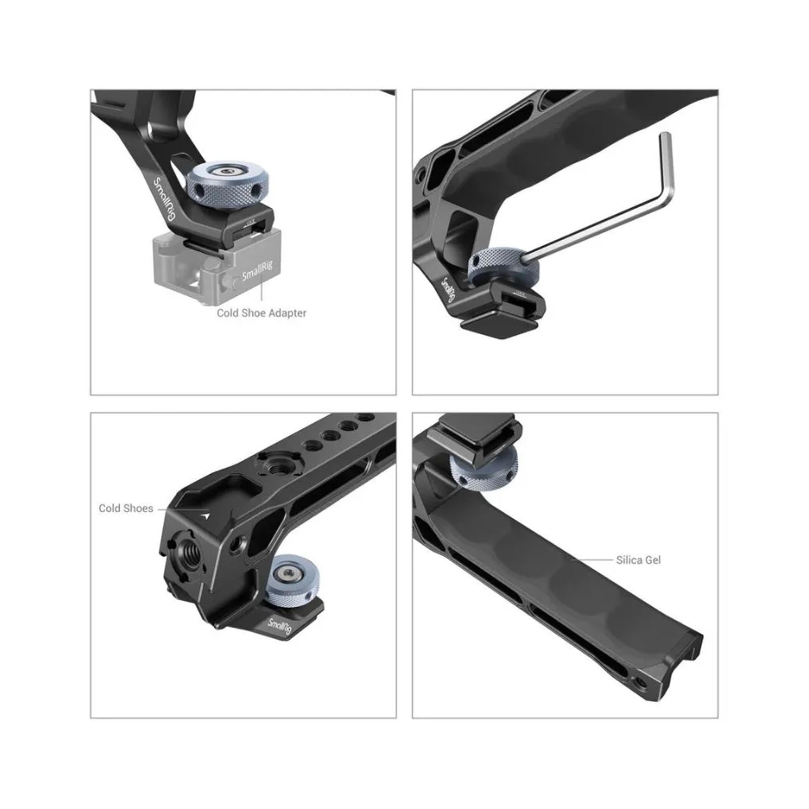 SmallRig Top Handle with ARRI-Style Anti-Twist Mount