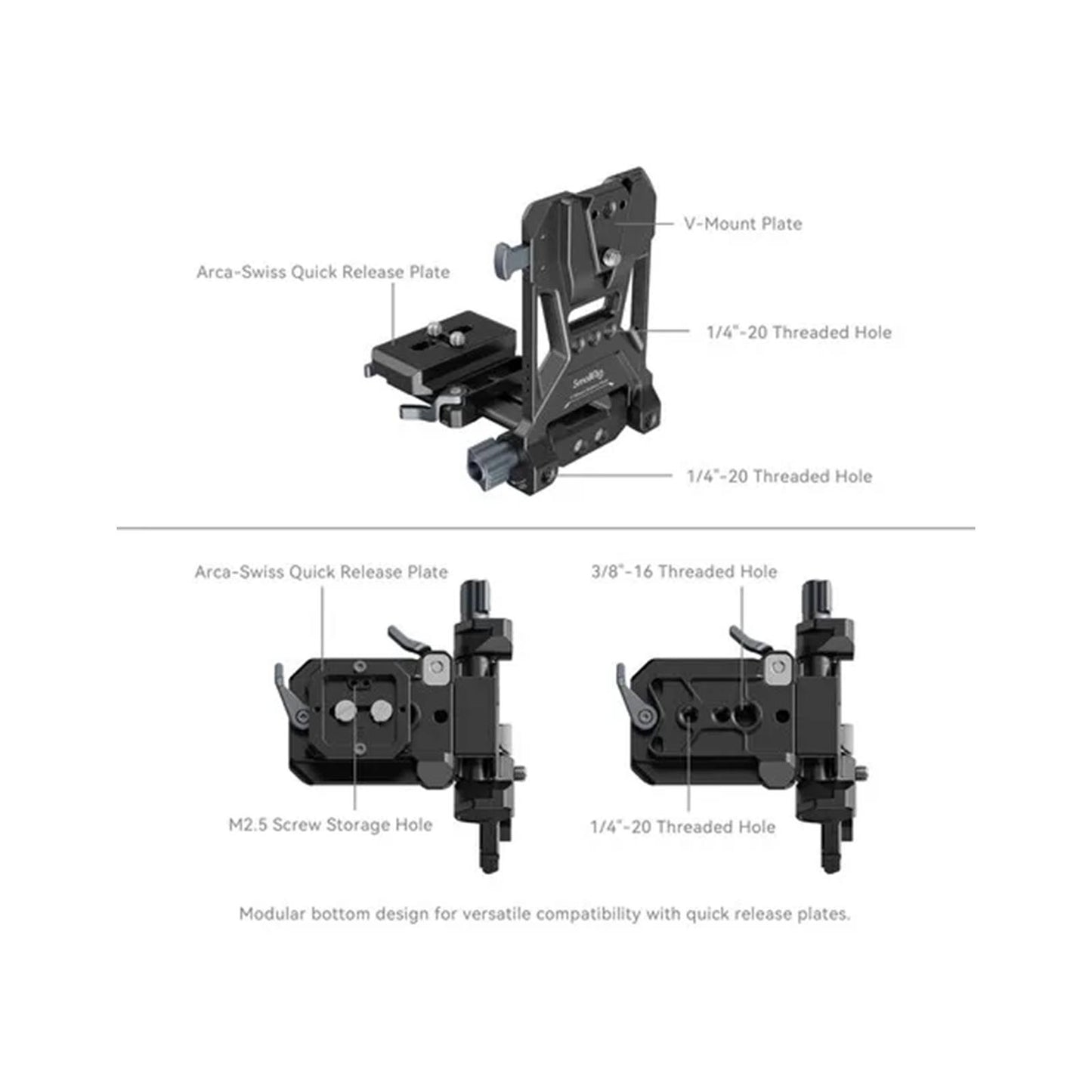 SmallRig V-Mount Battery Mount Plate Kit CHN