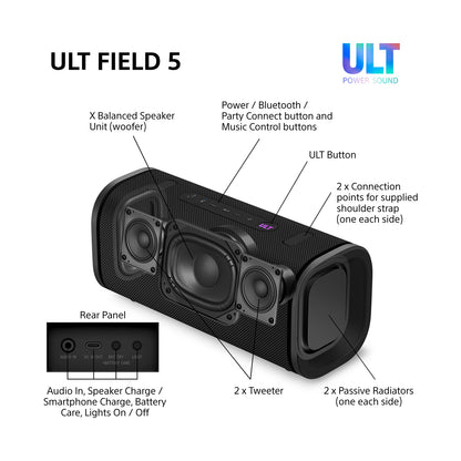SONY ULT FIELD 5 Wireless Portable Speaker