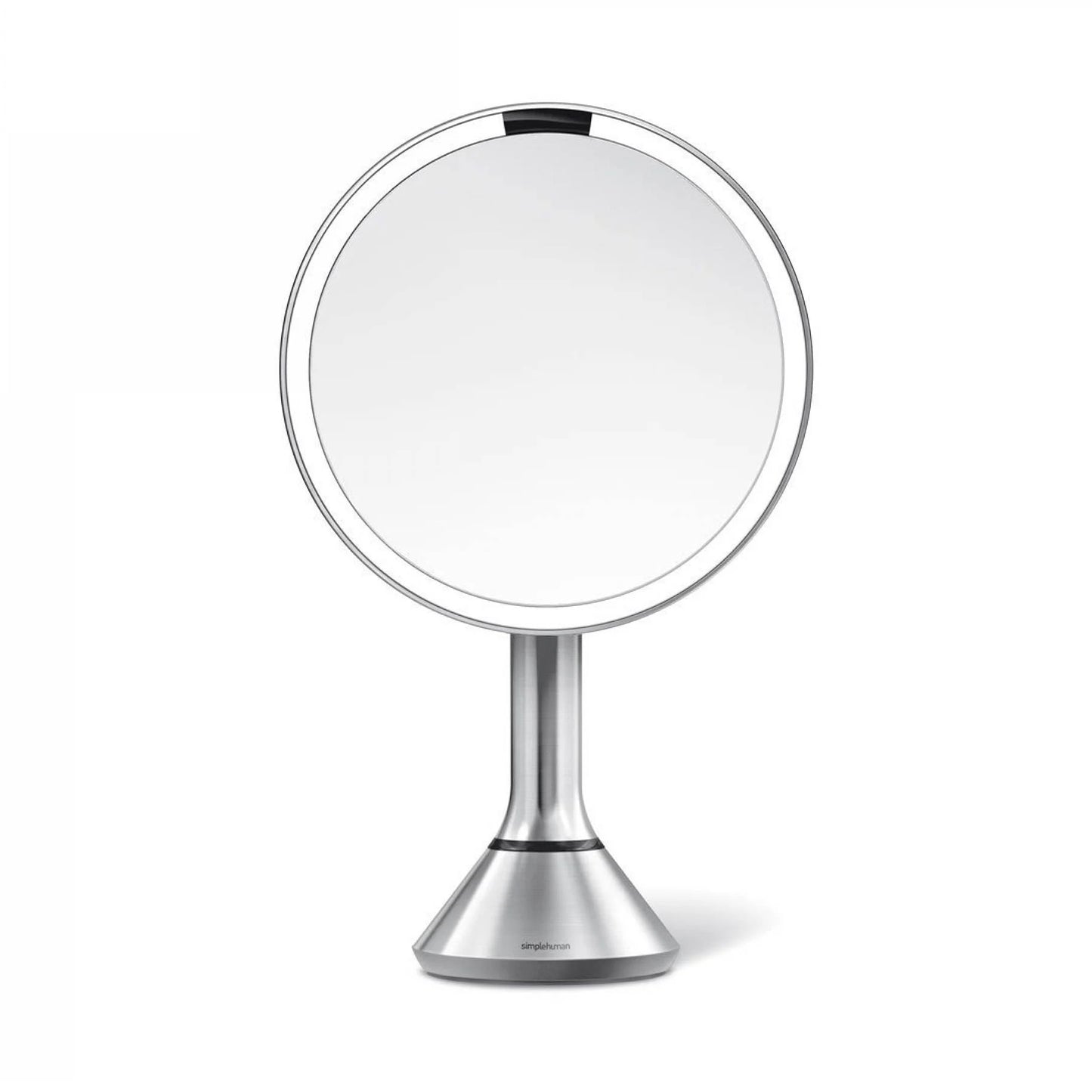 Sensor Mirror_Rechargeable_20cm_5xMagnification_ with Bright SIMPLE HUMAN