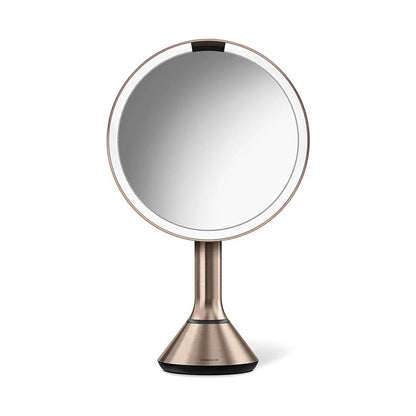 Sensor Mirror W/brightness Control_Rose Gold_20cm SIMPLE HUMAN