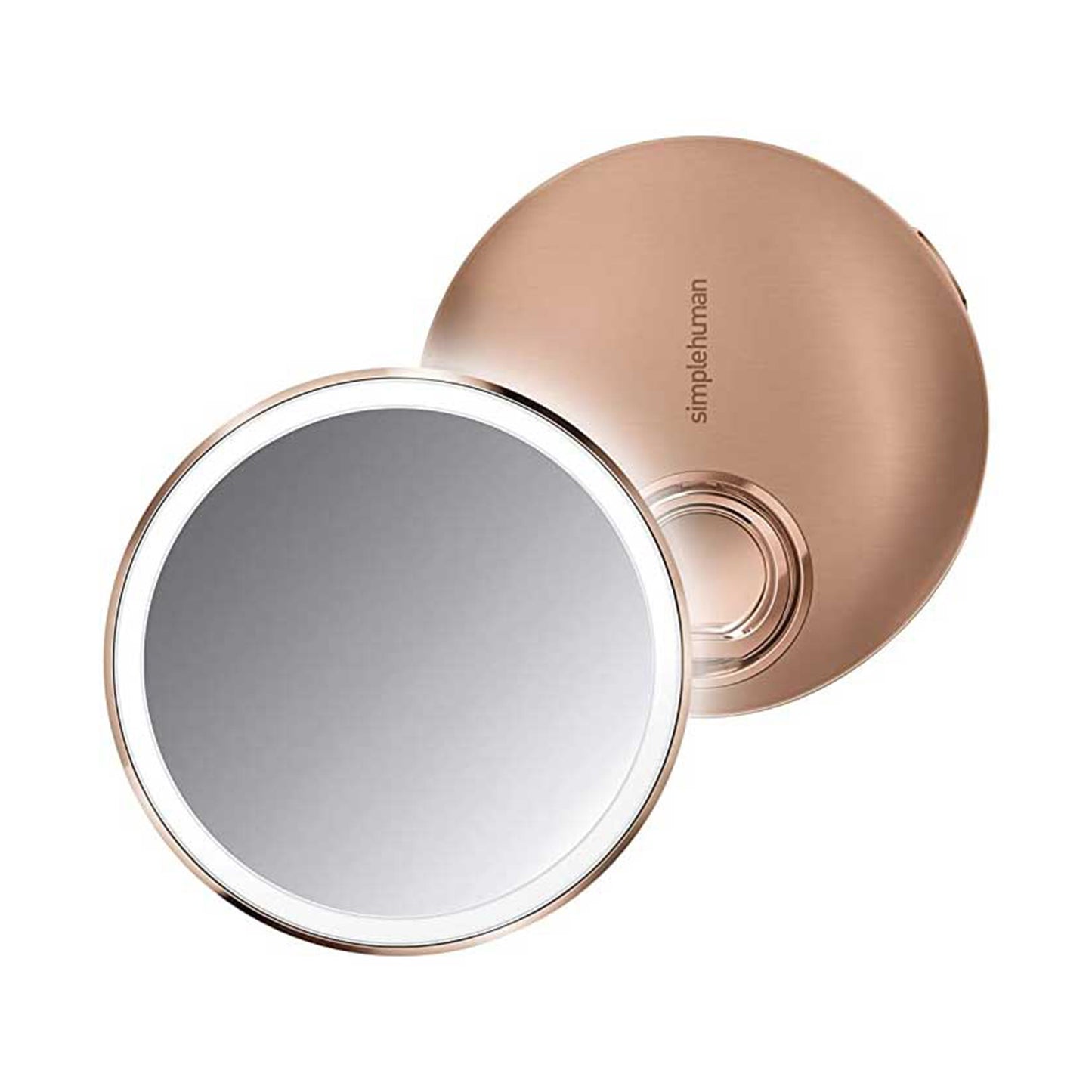 Sensor mirror compact, rose gold SIMPLE HUMAN