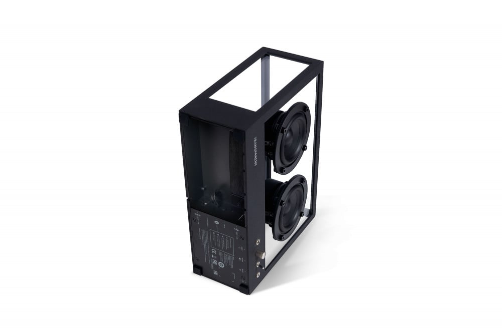 TRANSPARENT Small Speaker 2 × 3’’ (Full Range) Black