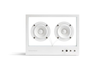 TRANSPARENT Small Speaker 2 × 3’’ (Full Range) White