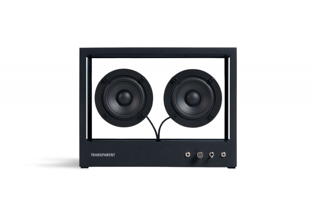 TRANSPARENT Small Speaker 2 × 3’’ (Full Range) Black